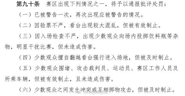 朱艺：海牛球迷砸中裁判属加重处罚范畴，最高能被罚空场+20万元