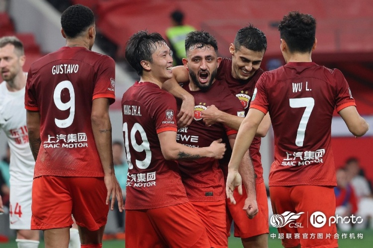 中超第11轮海港5-2亚泰，下一轮球队将客场挑战青岛西海岸